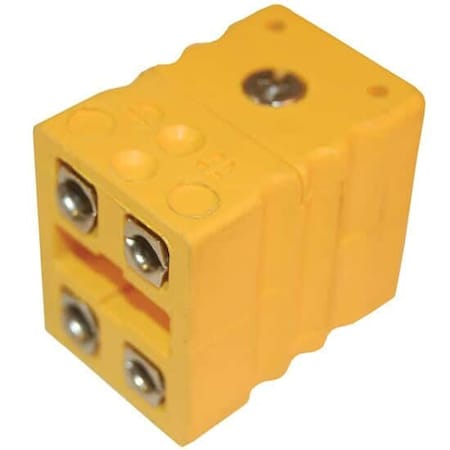 Digi-Sense Dual Thermocouple Connector, Standard, F 18527-64